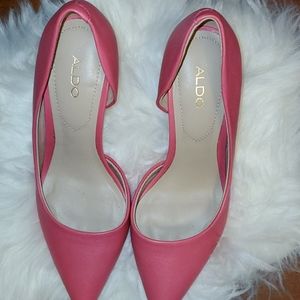 Pink Aldo Stilletos Size 5